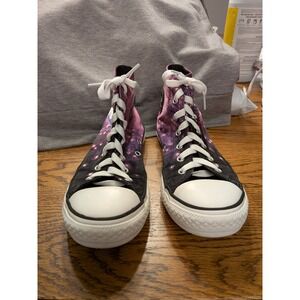 Converse  All Star High Top Youth Sneakers Galaxy Unicorn Print Size 3